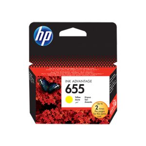 Hp 655 Yellow Original Ink Catridge(CZ112AE)